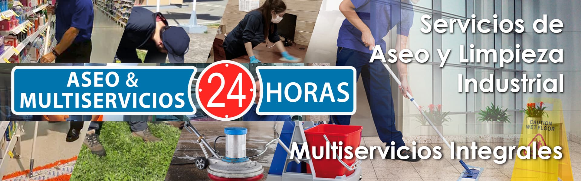 Aseo y Multiservicios 24 Horas: servicios de aseo, limpieza industrial y multiservicios integrales.